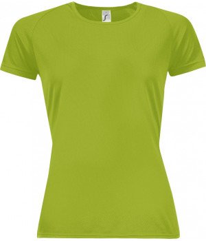 Футболка женская SPORTY WOMEN 140, зеленое яблоко