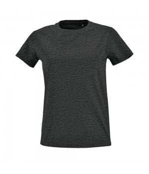 Фуболка женская IMPERIAL FIT WOMEN, черный меланж