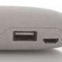 Внешний аккумулятор Pebble 2600 мАч, светло-серый