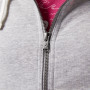 Толстовка женская Elements French Terry Full Zip, серая