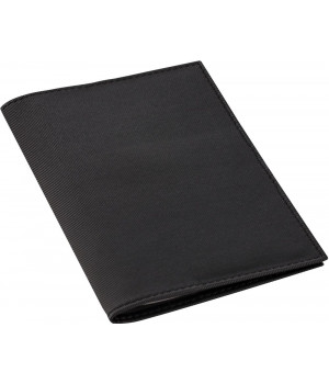 Обложка для автодокументов Twill, черная