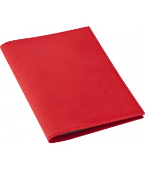 Обложка для автодокументов Twill, красная