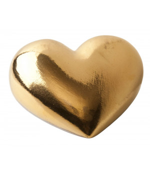 Фарфоровое сердце Golden Heart